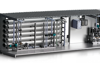QILEE Containerized Water Treatment System with integrated treatment equipment